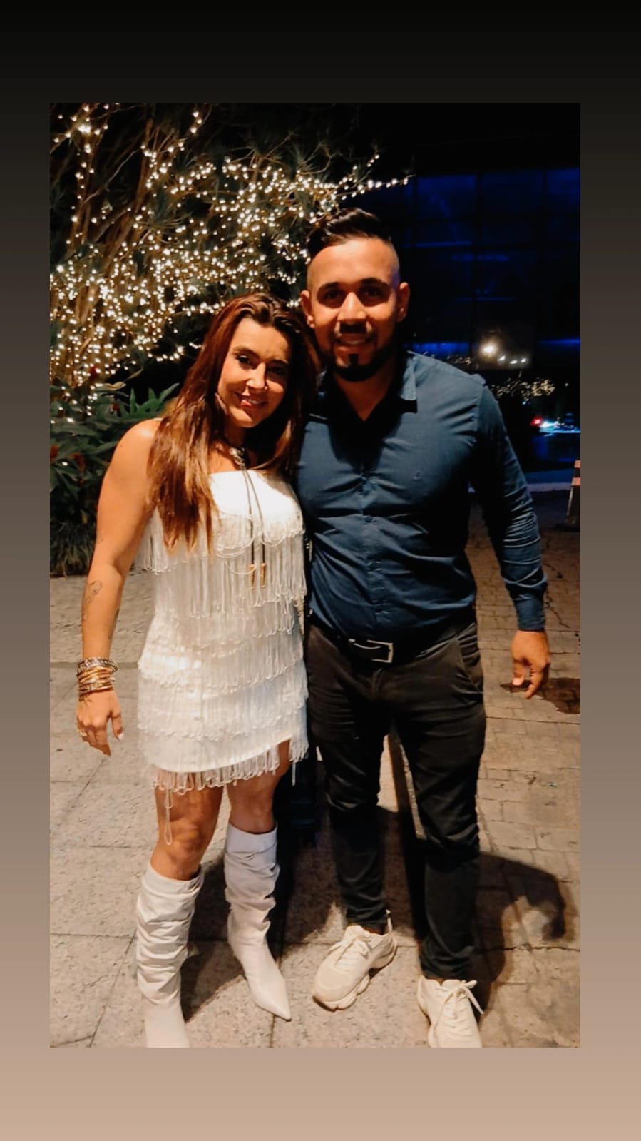 Cliente em evento especial